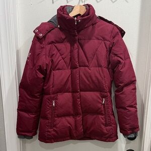 Women's Burgundy Ski & Snow Jacket